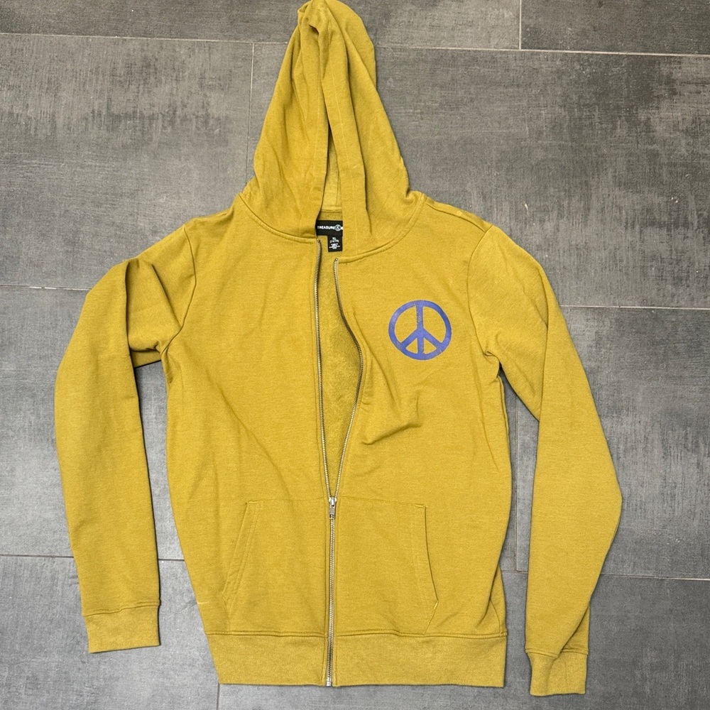 Treasure & Bond Green Hoodie